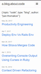 Mobile Screenshot of ablogaboutcode.com